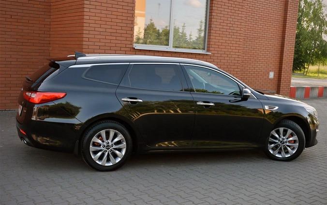 Kia Optima cena 48700 przebieg: 214159, rok produkcji 2016 z Kuźnia Raciborska małe 781